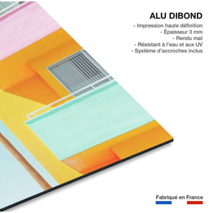 Tableau architecture venice beach pastel  Tableau alu Dibond