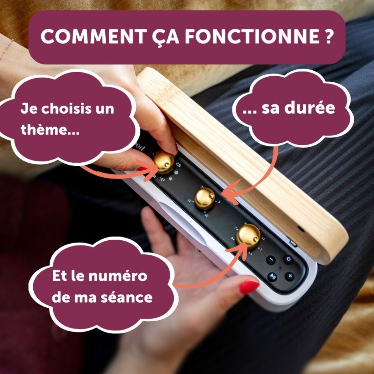 Box de méditation MORPHEE Mood