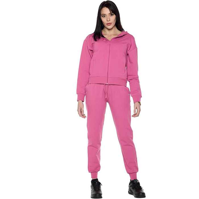 Tuta invernale da donna con cappuccio e zip 'Pearl'