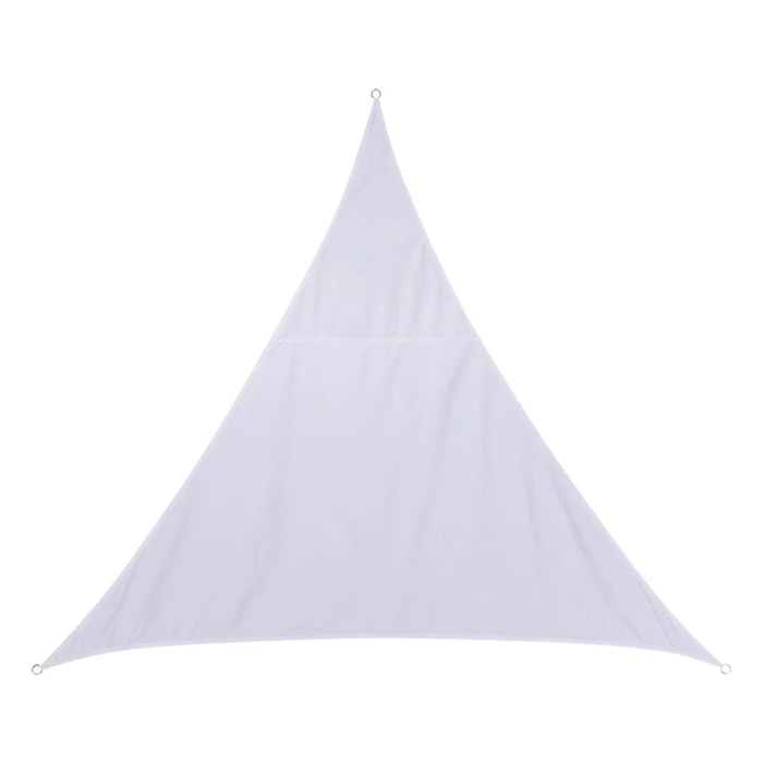 Voile d'ombrage triangulaire Curacao Blanc