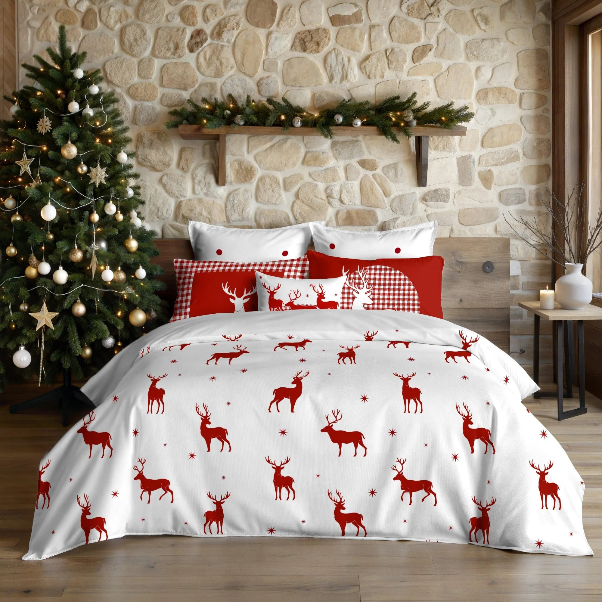 Housse de couette avec pressions Laponia 100