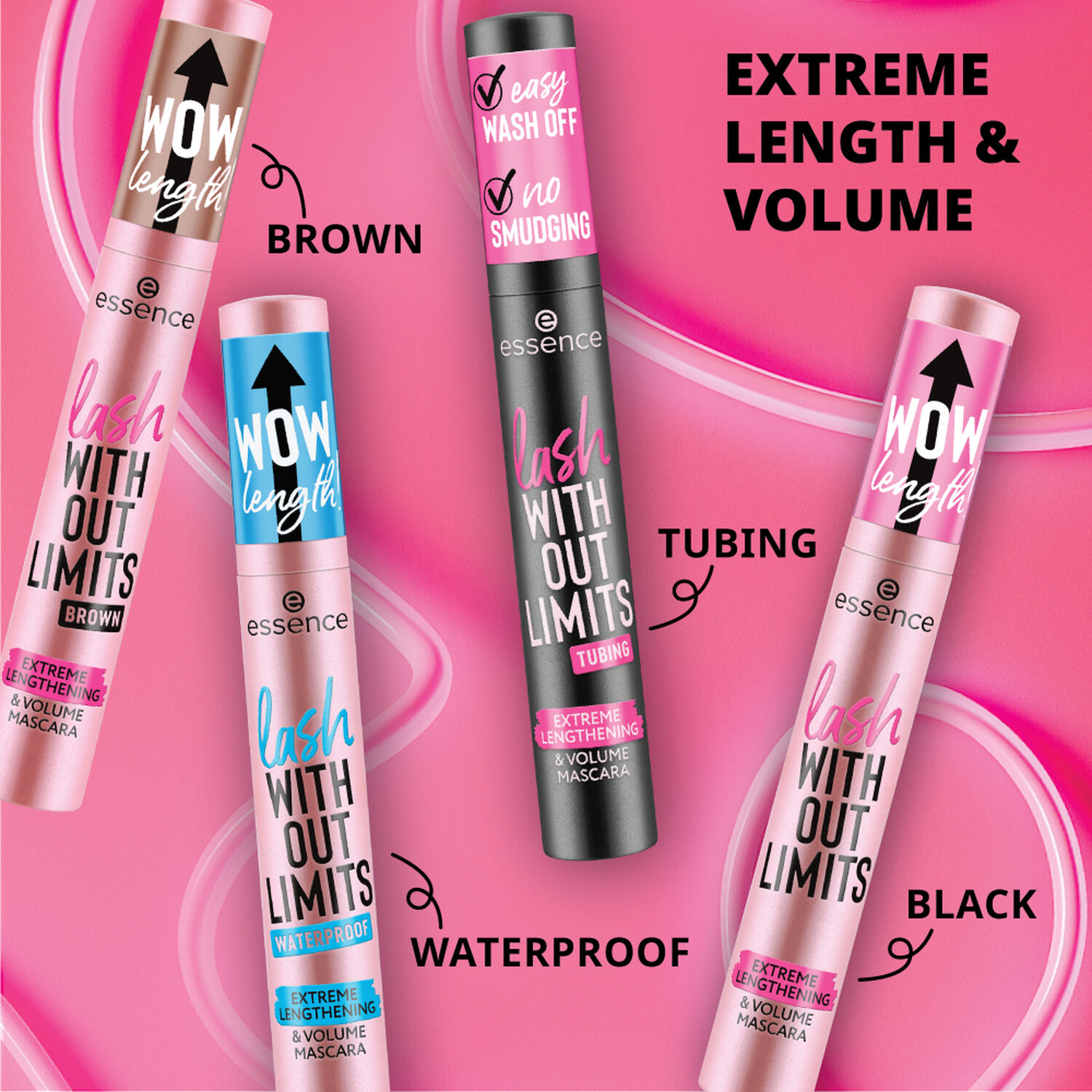 Lash Without Limits - Mascara Volume et Longueur Extrême Waterproof 13 ml