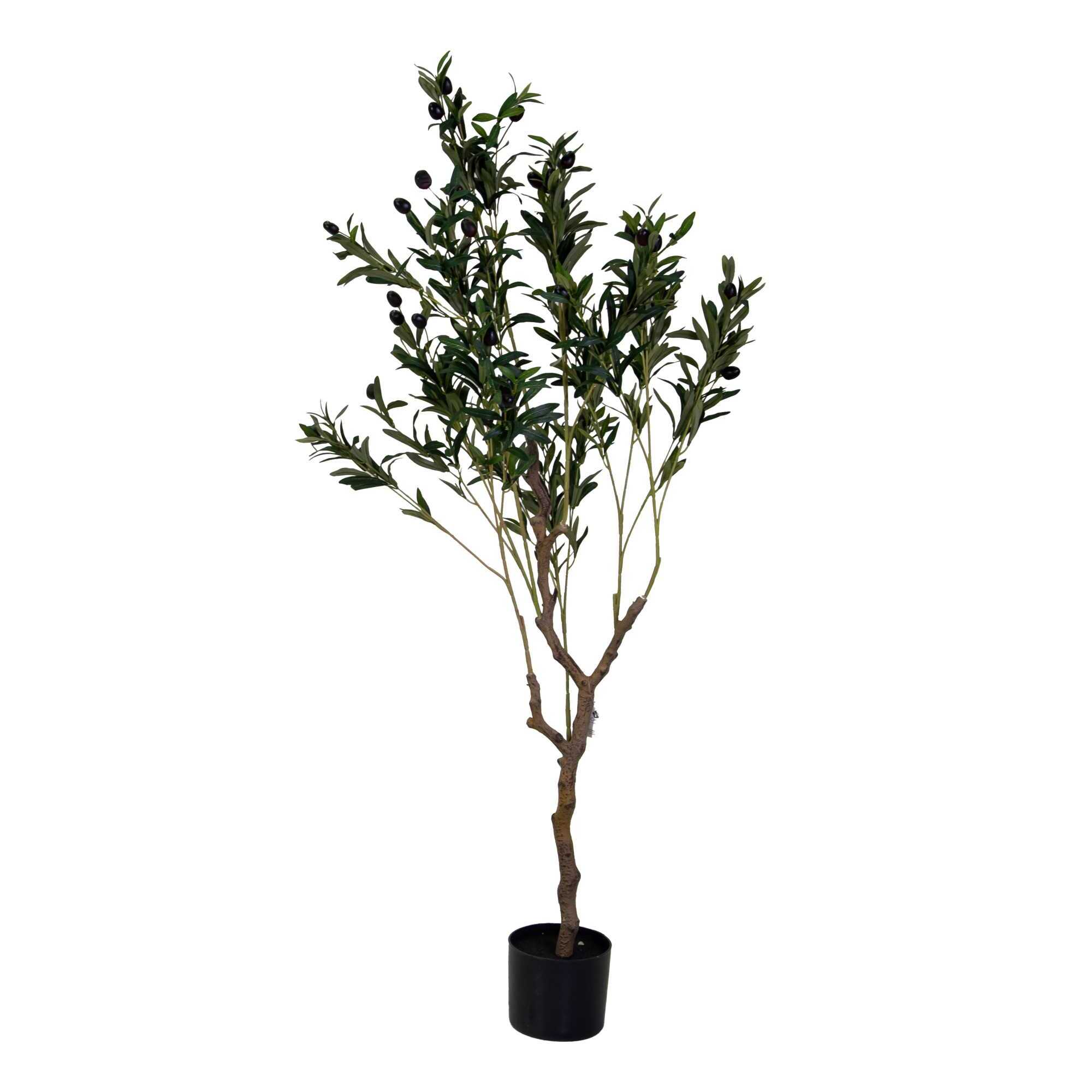 Pianta artificiale Vacchetti in plastica ulivo cm h130