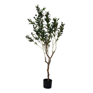 Pianta artificiale Vacchetti in plastica ulivo cm h130