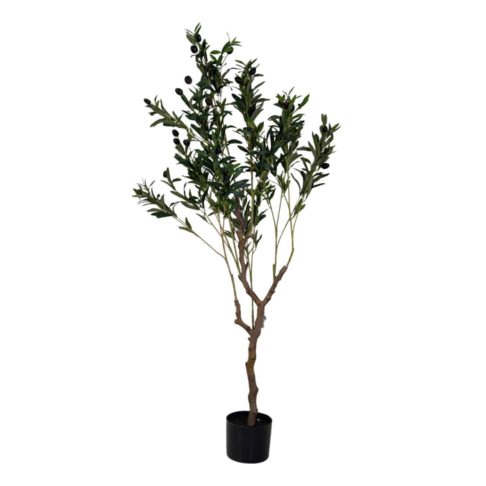 Pianta artificiale Vacchetti in plastica ulivo cm h130