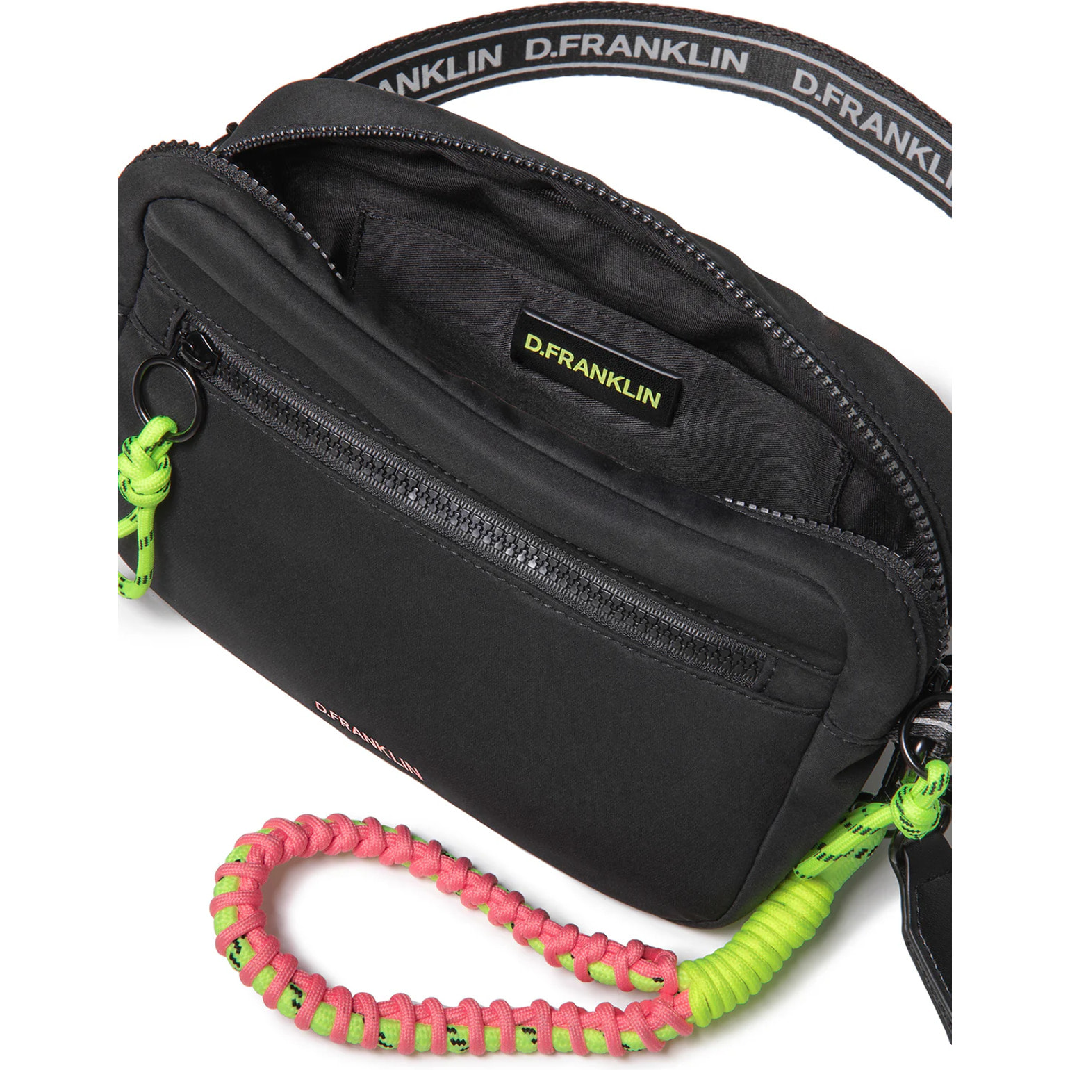 Bolso Bandolera Bomb Crossbody Bag en Negro D.Franklin