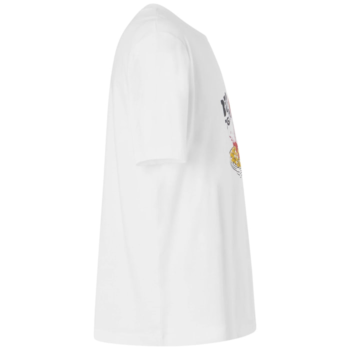 T-Shirts & Top Kappa Uomo Logo Glesto Bianco