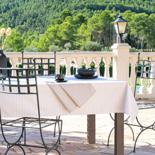 Mantel 100% algodón RONDA Beige