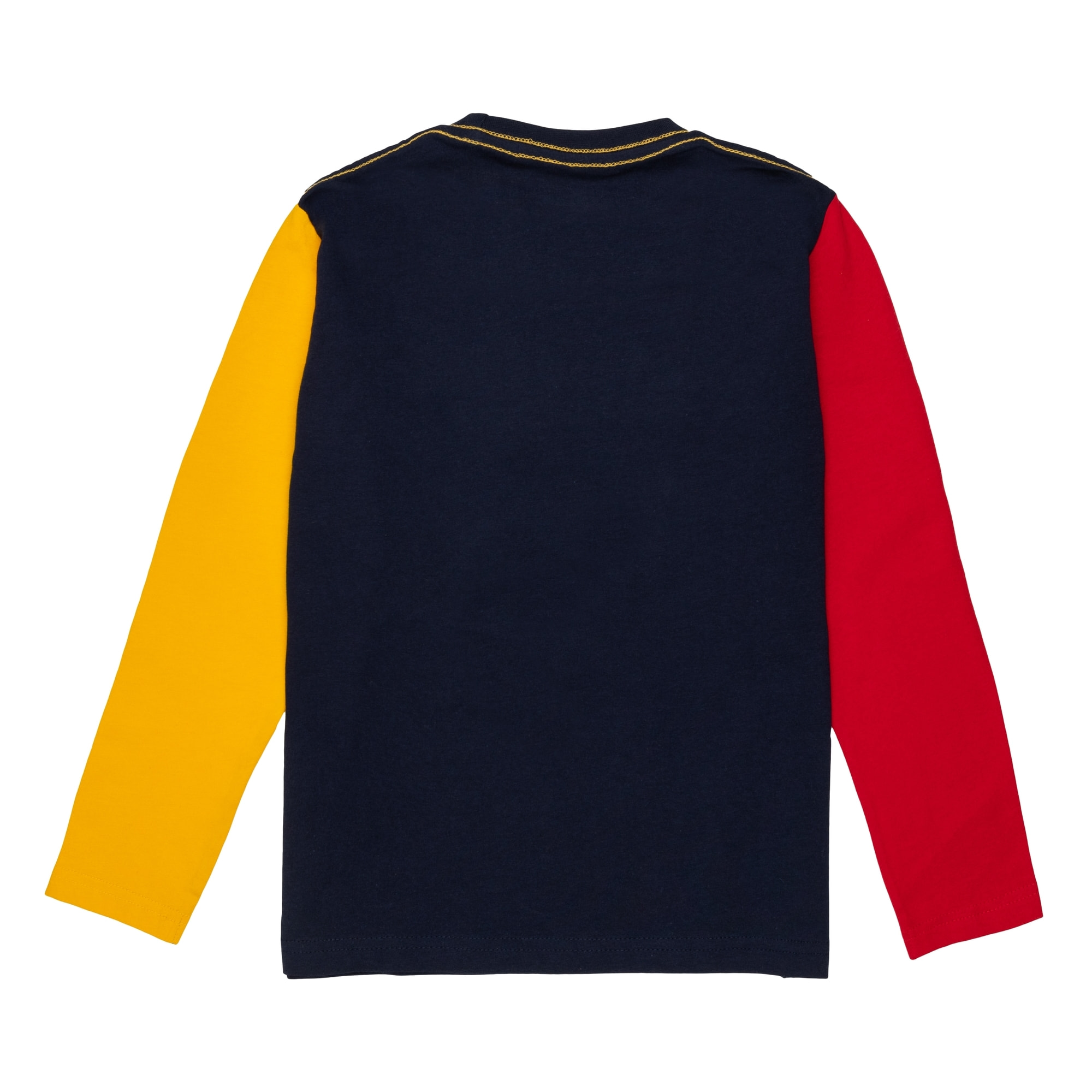 T-shirt manica lunga con stampa logo Polo Club St Martin Blu