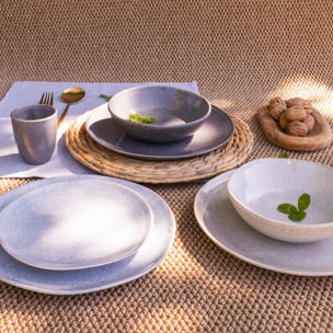 Lot de 6 assiettes à dessert, ZAO