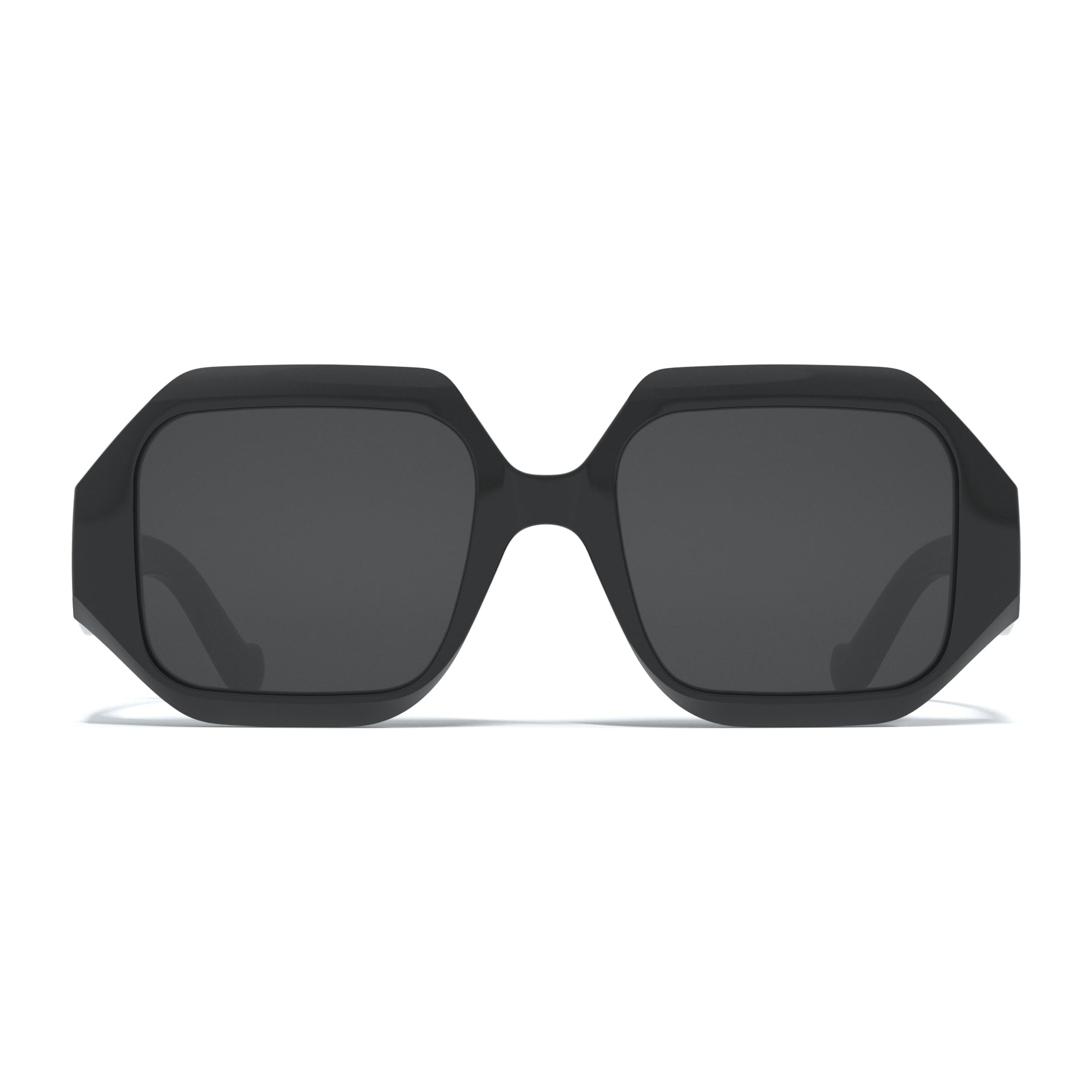 Gafas de Sol Holbox Negro Hanukeii para hombre y mujer