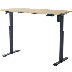 Bureau assis-debout électrique réglable avec ports USB - UP&DOWN