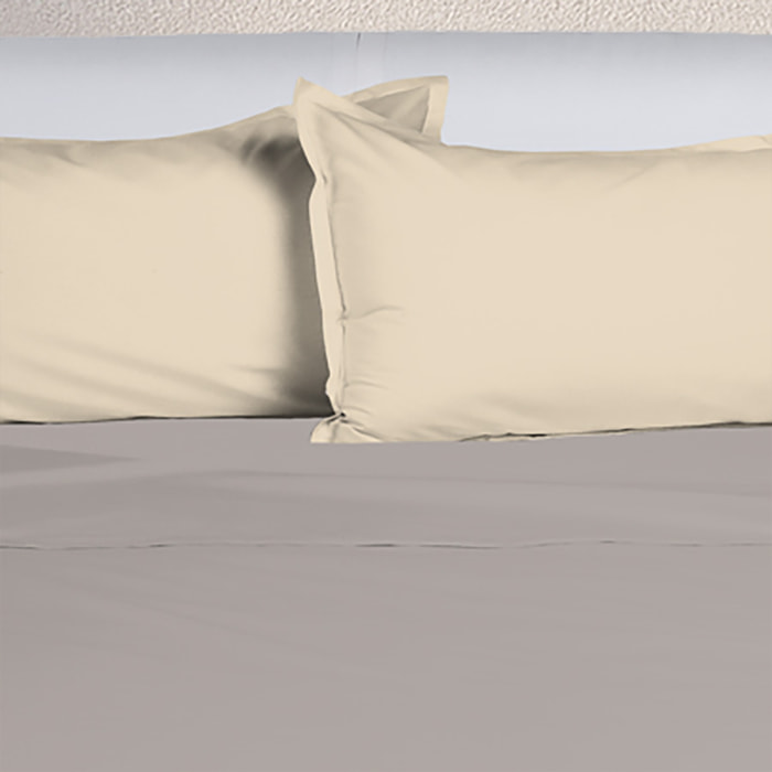 UNO CASA DESIGN Completo Letto Bicolor in Puro Cotone Bice 25