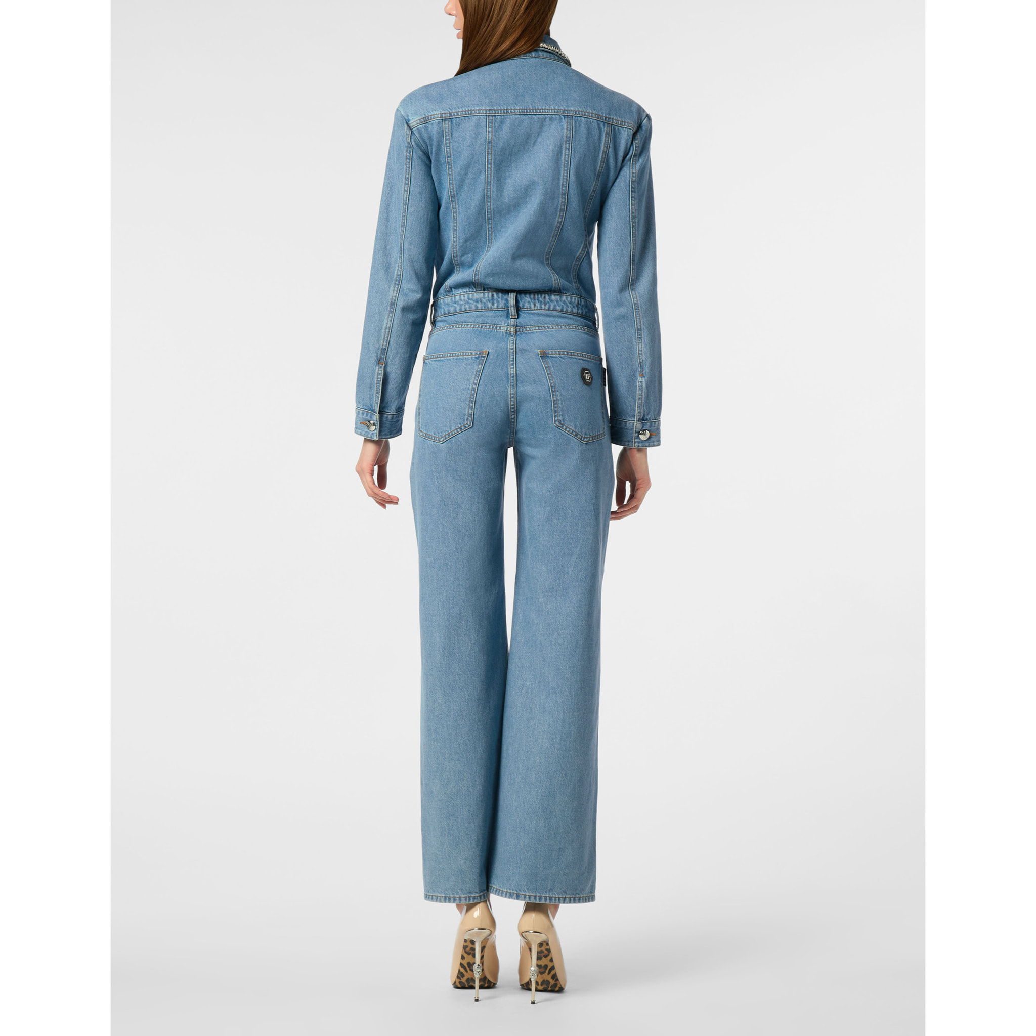 PHILIPP PLEIN Denim Jumpsuit PS