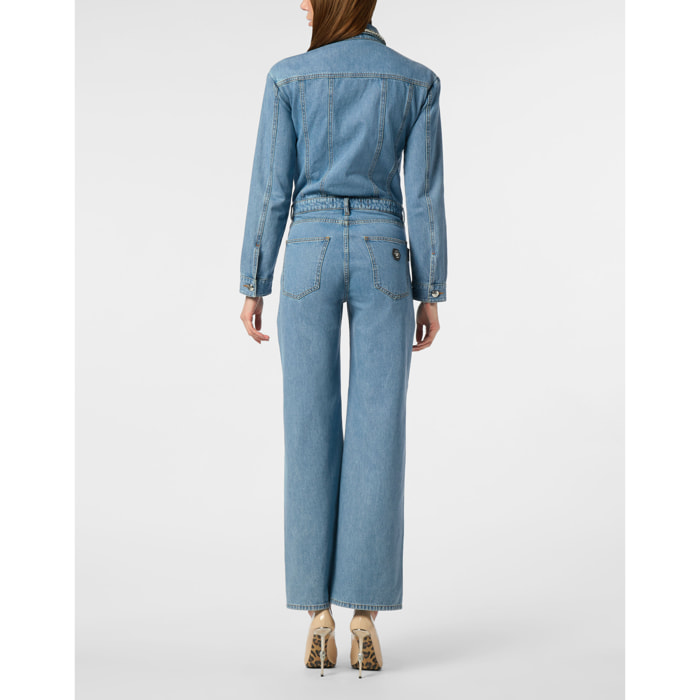 PHILIPP PLEIN Denim Jumpsuit PS