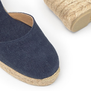 Alpargata cuña de yute 7cm