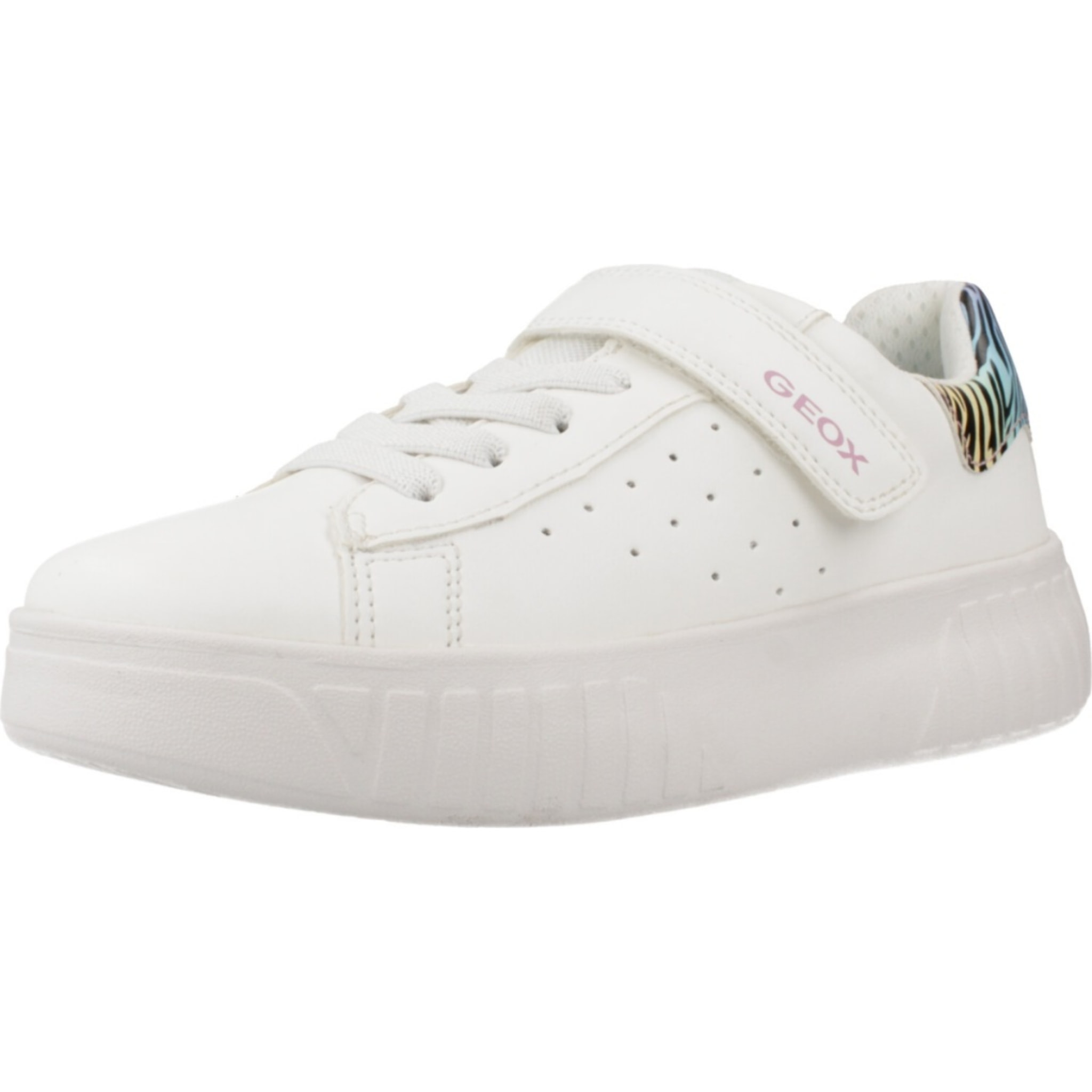 Zapatillas Niña de la marca GEOX  modelo J MIKIROSHI GIRL White