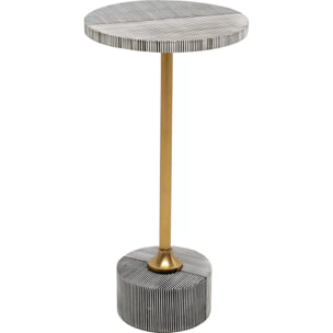 Table d'appoint Domero Double 25cm dorée Kare Design