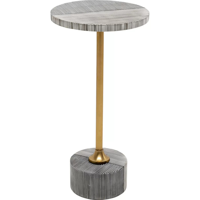 Table d'appoint Domero Double 25cm dorée Kare Design