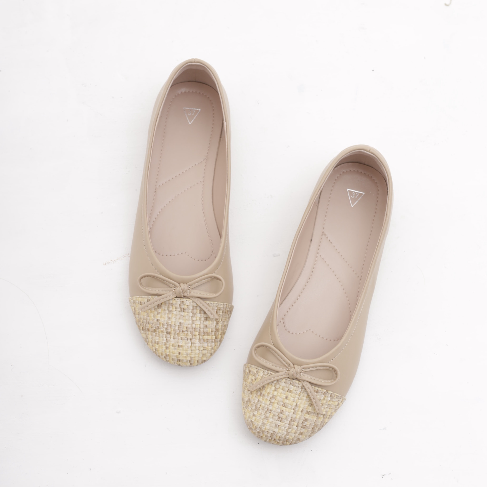 BALLERINA PUNTALE CHOCOLA' BEIGE