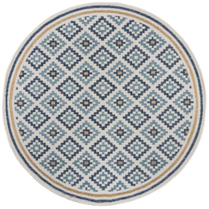 Tapis extérieur rond ZIA