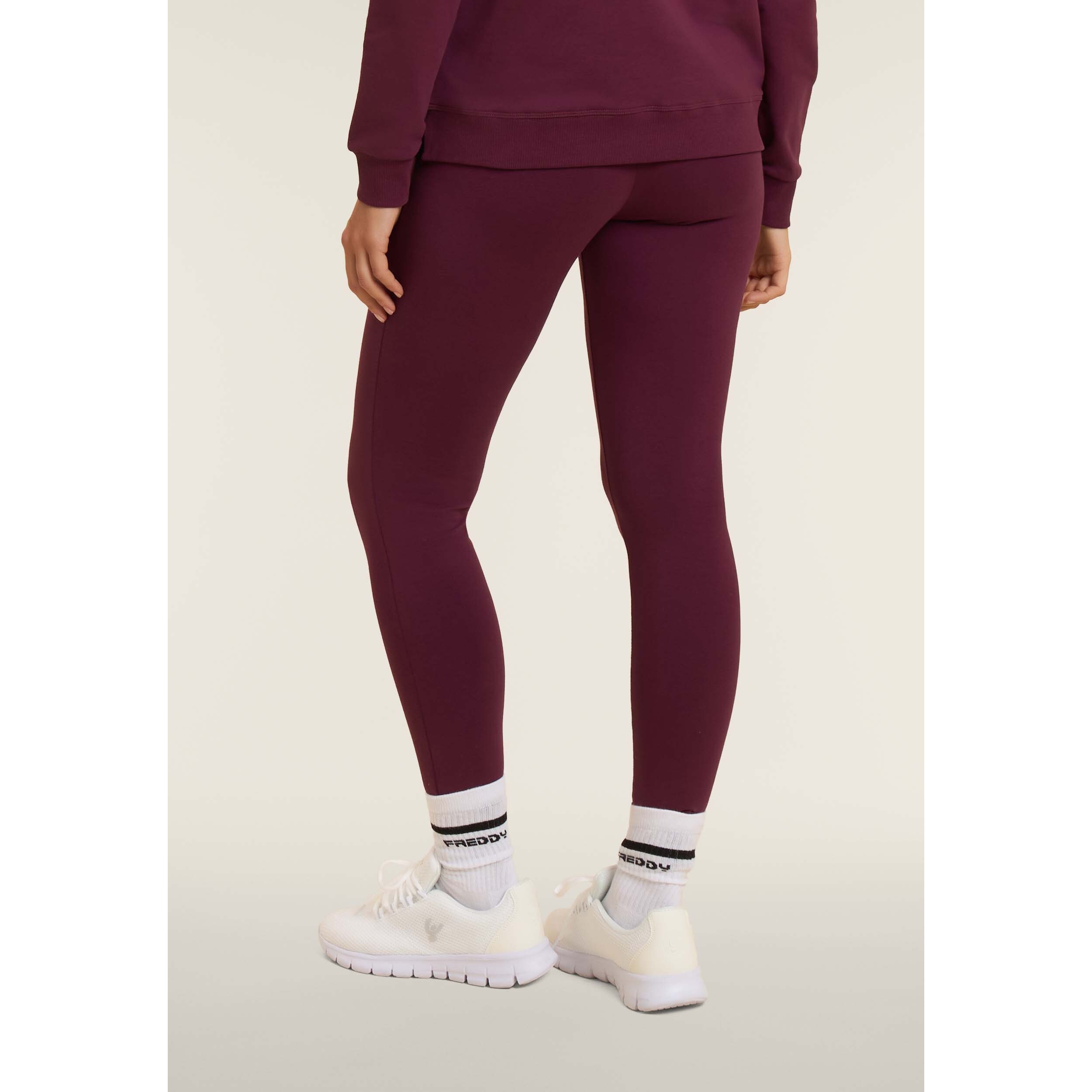 Leggings con cucitura posteriore a cuore