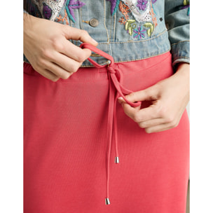 Falda Midi Coral - Claudina