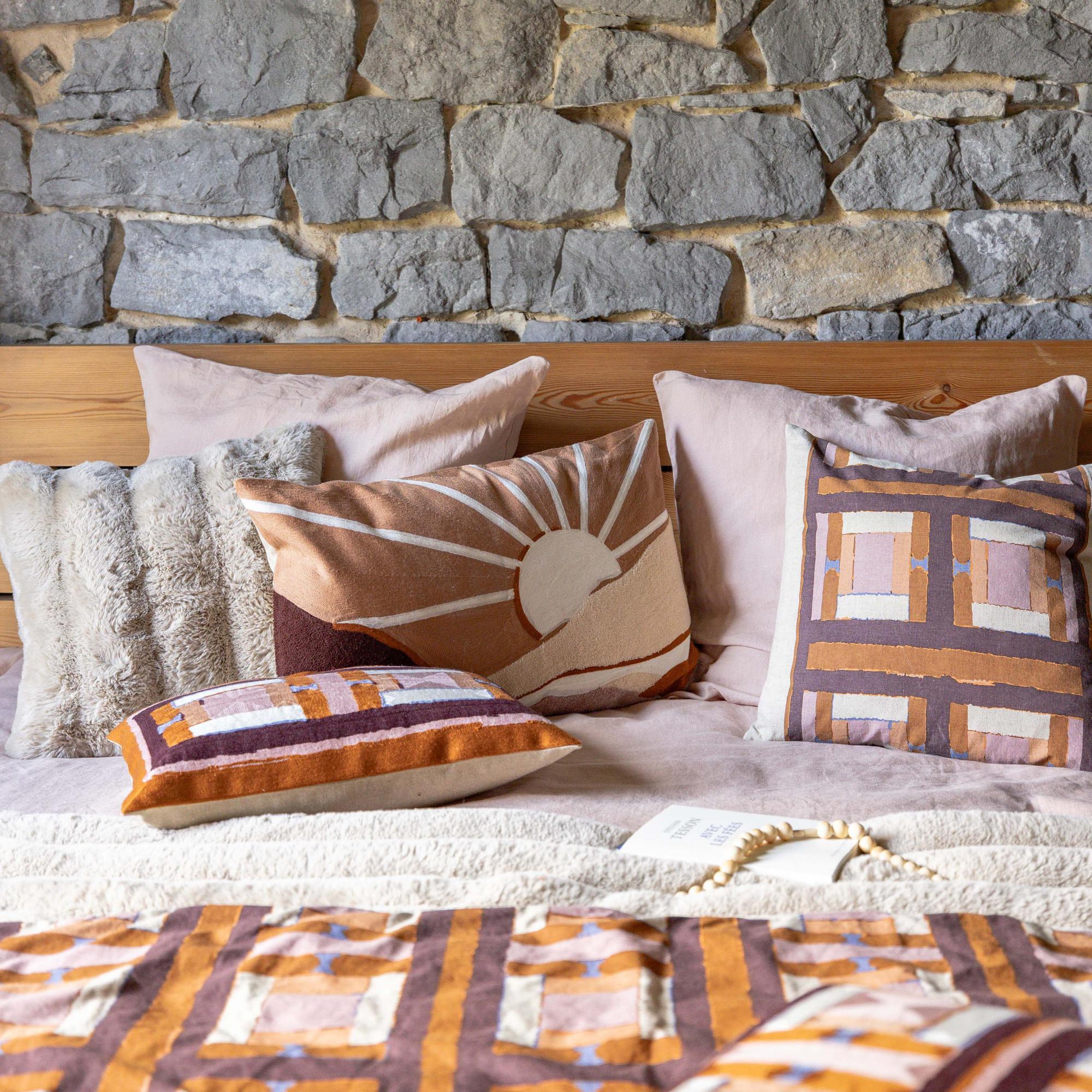 Coussin imprimé Taho