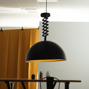 Suspension "Lahti" - noir - métal D51 cm