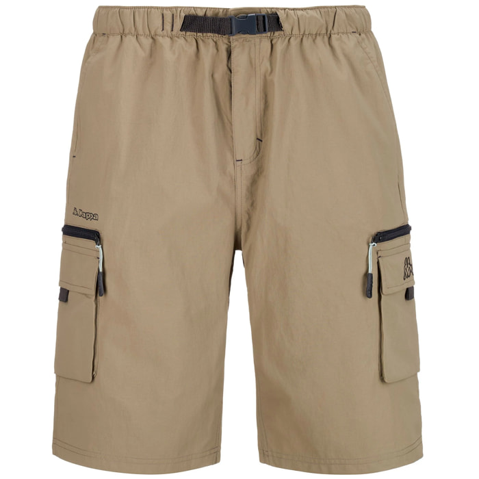 Kappa - Pantaloncini Uomo Grigio - LOGO CARGOS