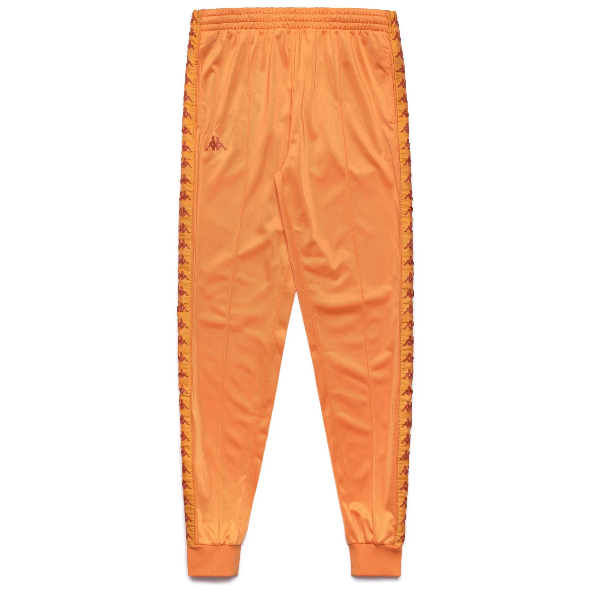 Kappa - Pantaloni Uomo Arancio - 222 BANDA RASTORIA SLIM