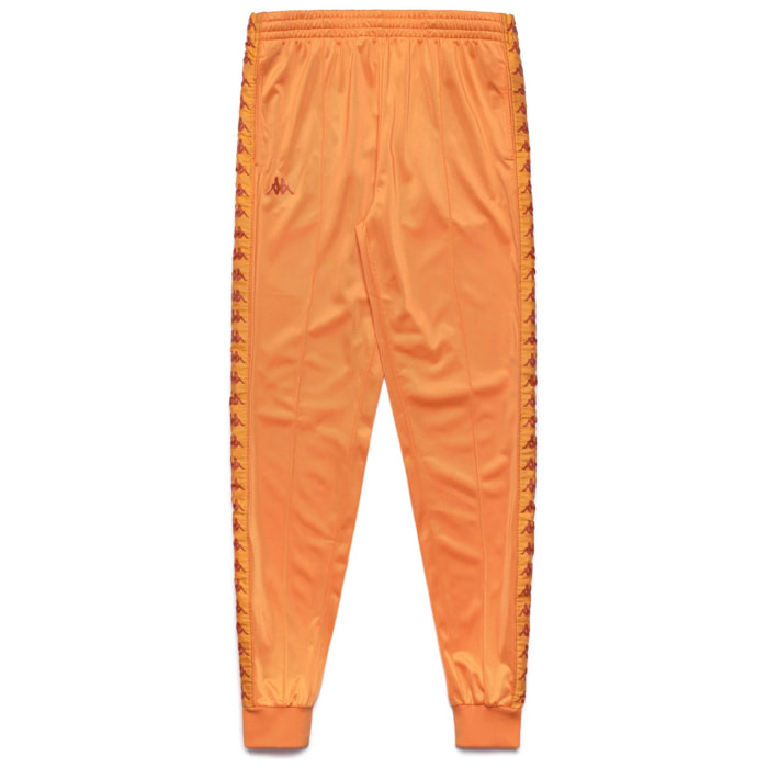 Kappa - Pantaloni Uomo Arancio - 222 BANDA RASTORIA SLIM