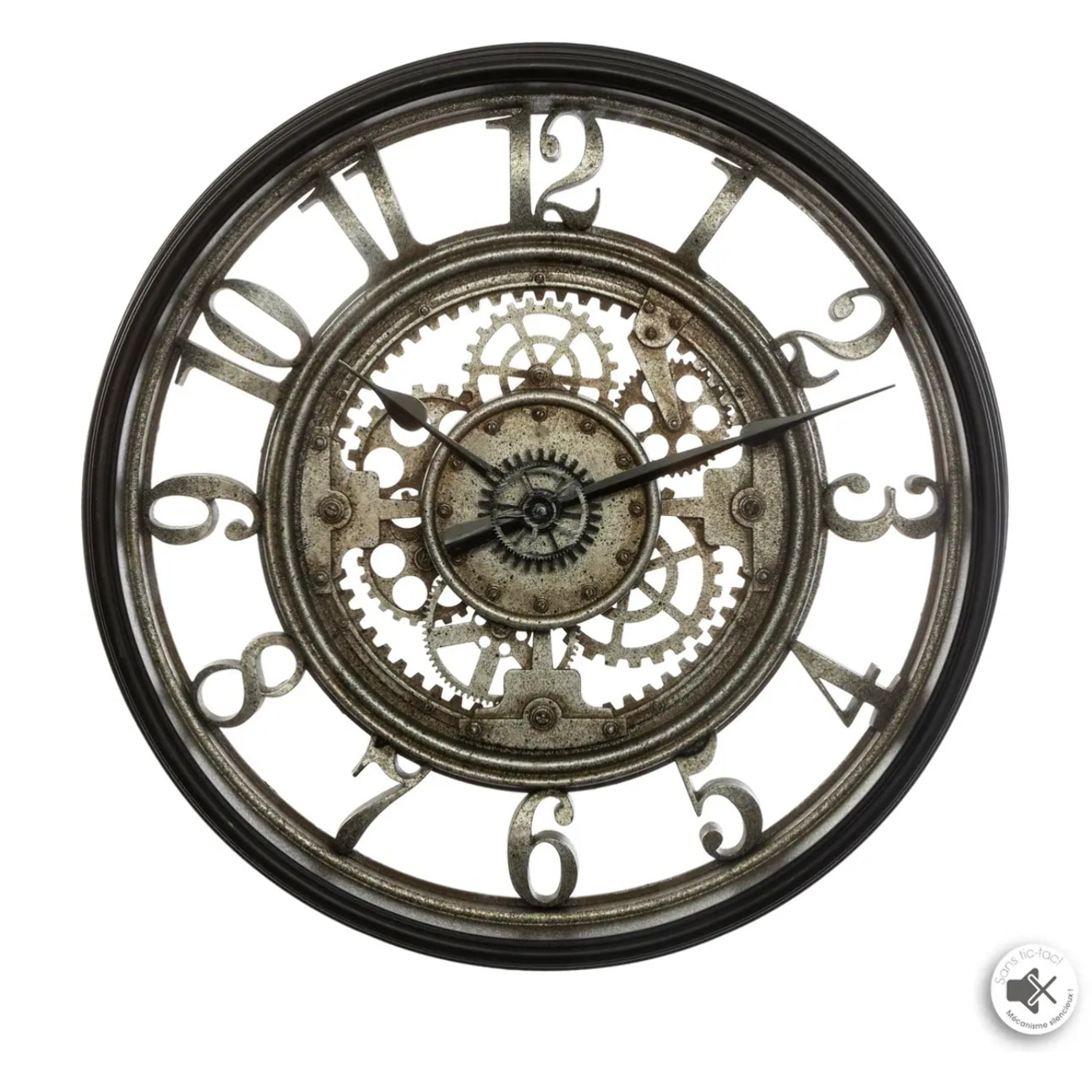 Horloge "Mécanisme" D51cm