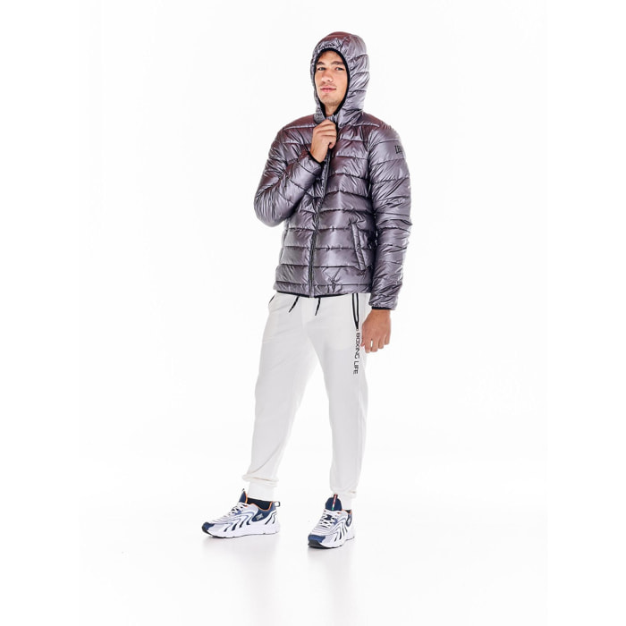 Plumífero básico hombre Silver Leone
