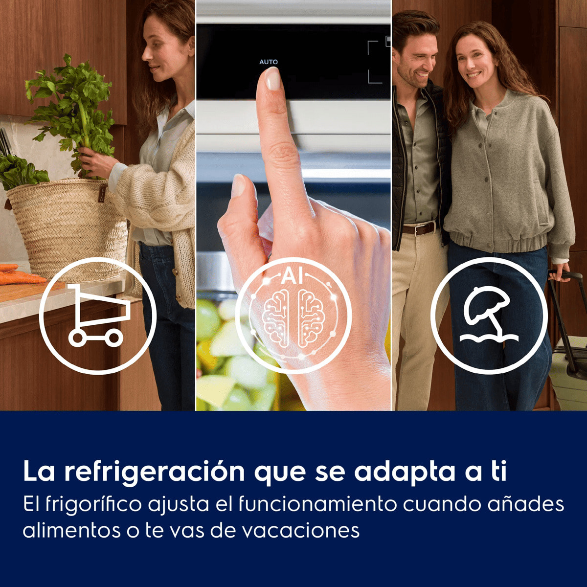 Electrolux Frigorífico combi de integración Serie 700 de 177,2 cm ENA7CE18S1