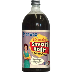 Nettoyant STARWAX SAVON NOIR À L'HUILE D'OLIVE 1L