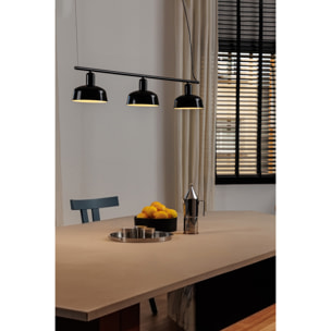 TATAWIN LINEAL S Lampe suspension linéaire noire