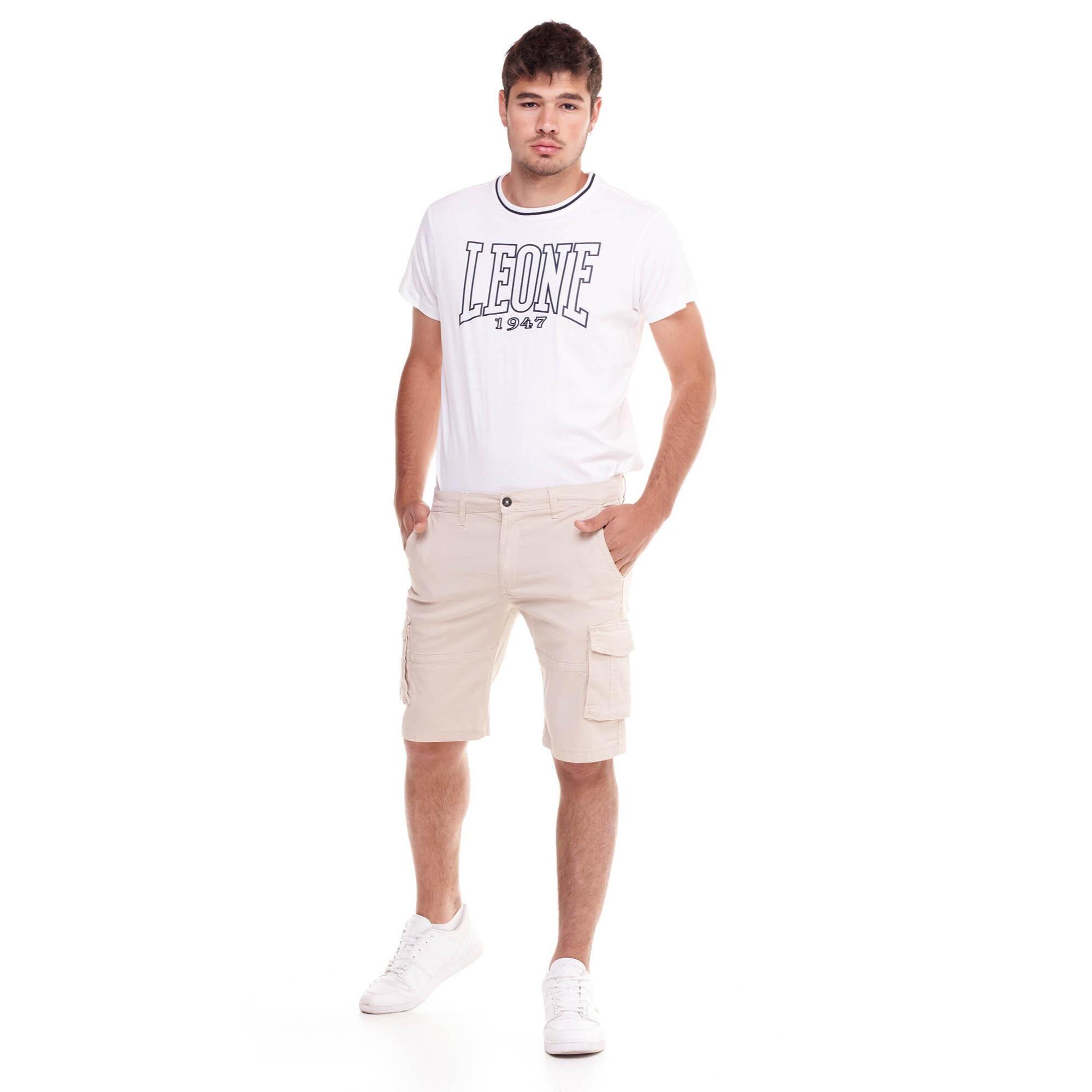Shorts cargo minimalistas para hombre