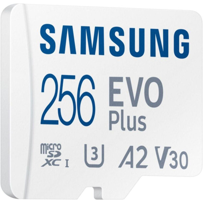 Carte Micro SD SAMSUNG 256Go Evo plus avec adaptateur