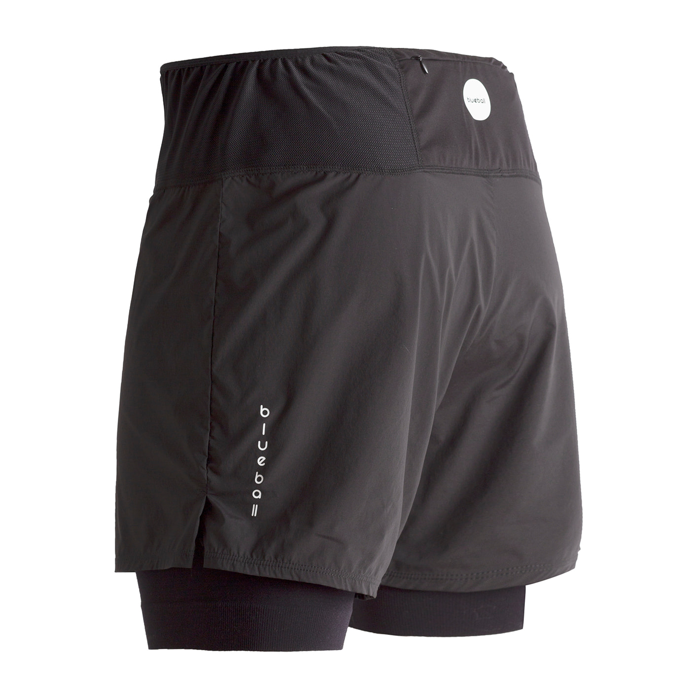 Combinación ligera de pantalones cortos y overshorts para trail running con bolsillos integrados para entrenar y competir