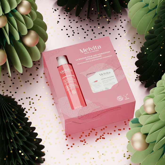 Source de Roses - Coffret Crème + Eau Extraordinaire Hydra-repulpante