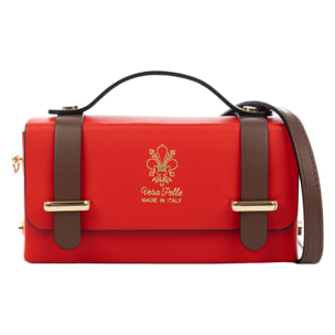 Bellante Bolso bandolera Mujer.Piel auténtica Ruga