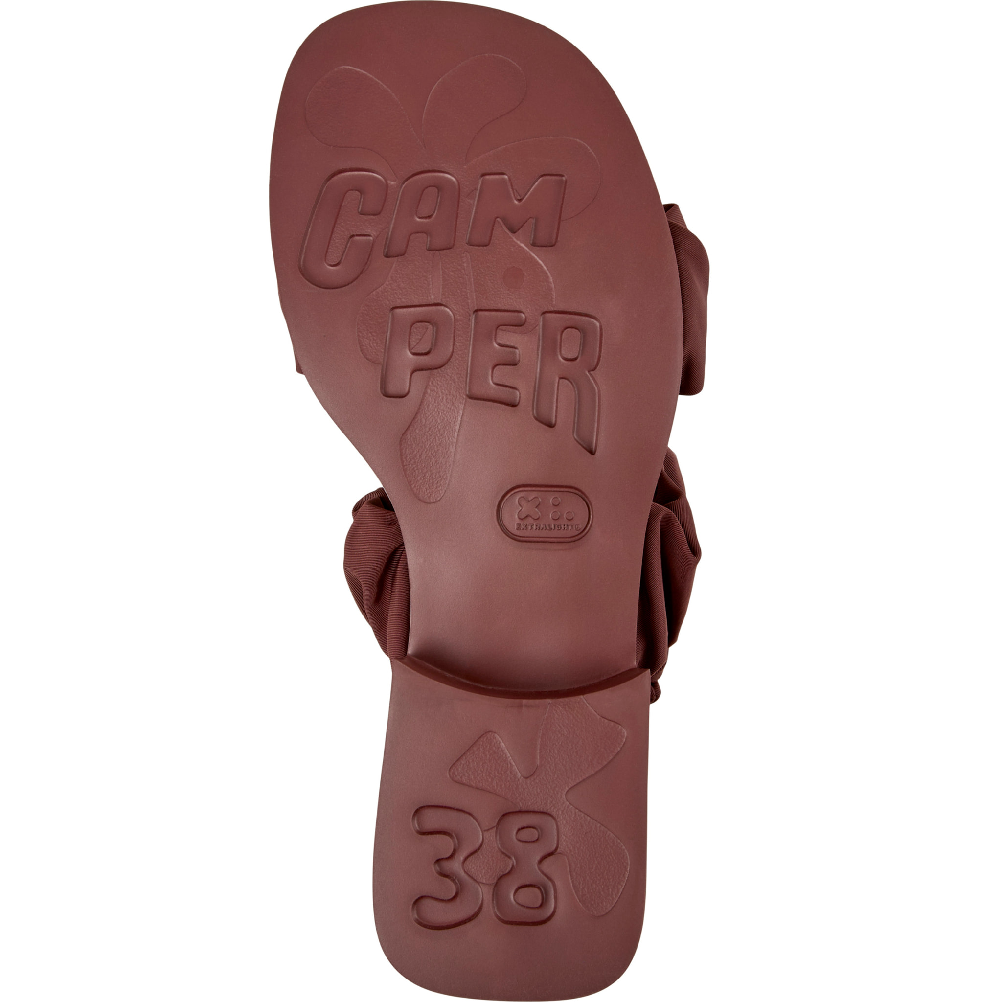 Sandalias - CAMPER Dana - Burdeos - Textil técnico