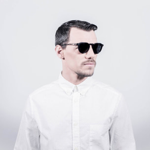 Gafas de sol OCEAN CYCLOPS - Frente negro brillante y brazo carey (como en la foto)
