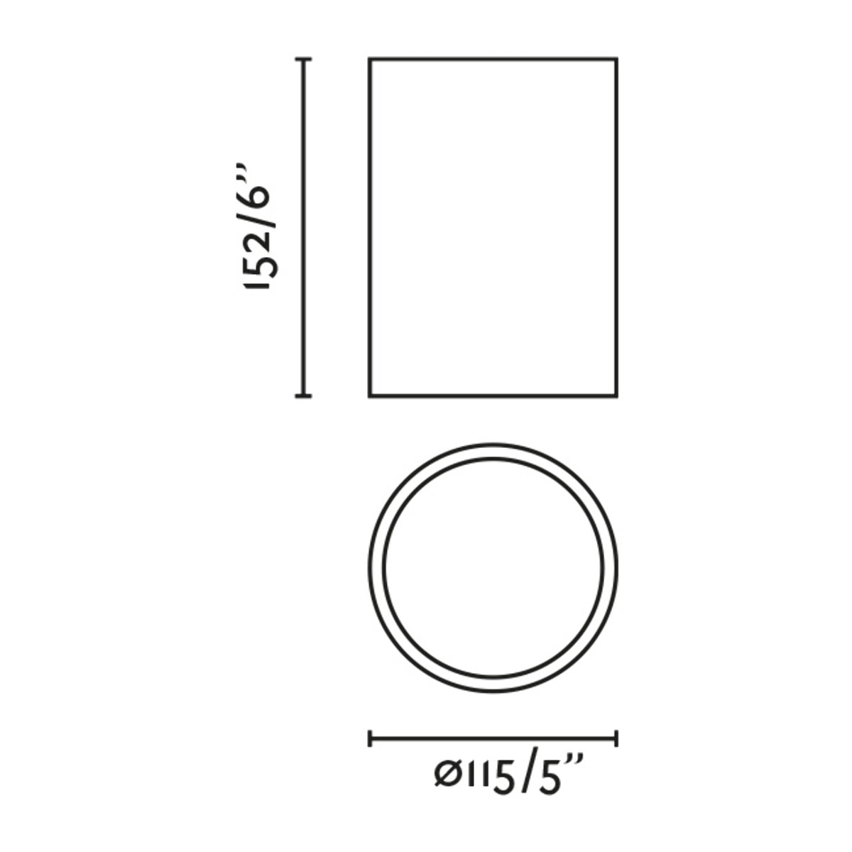 ROL Plafonnier blanc 30W