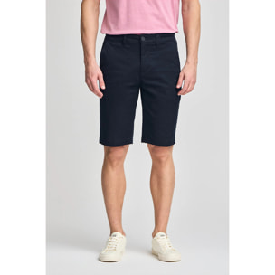 Bermuda relax azul marino con detalles Polo Club