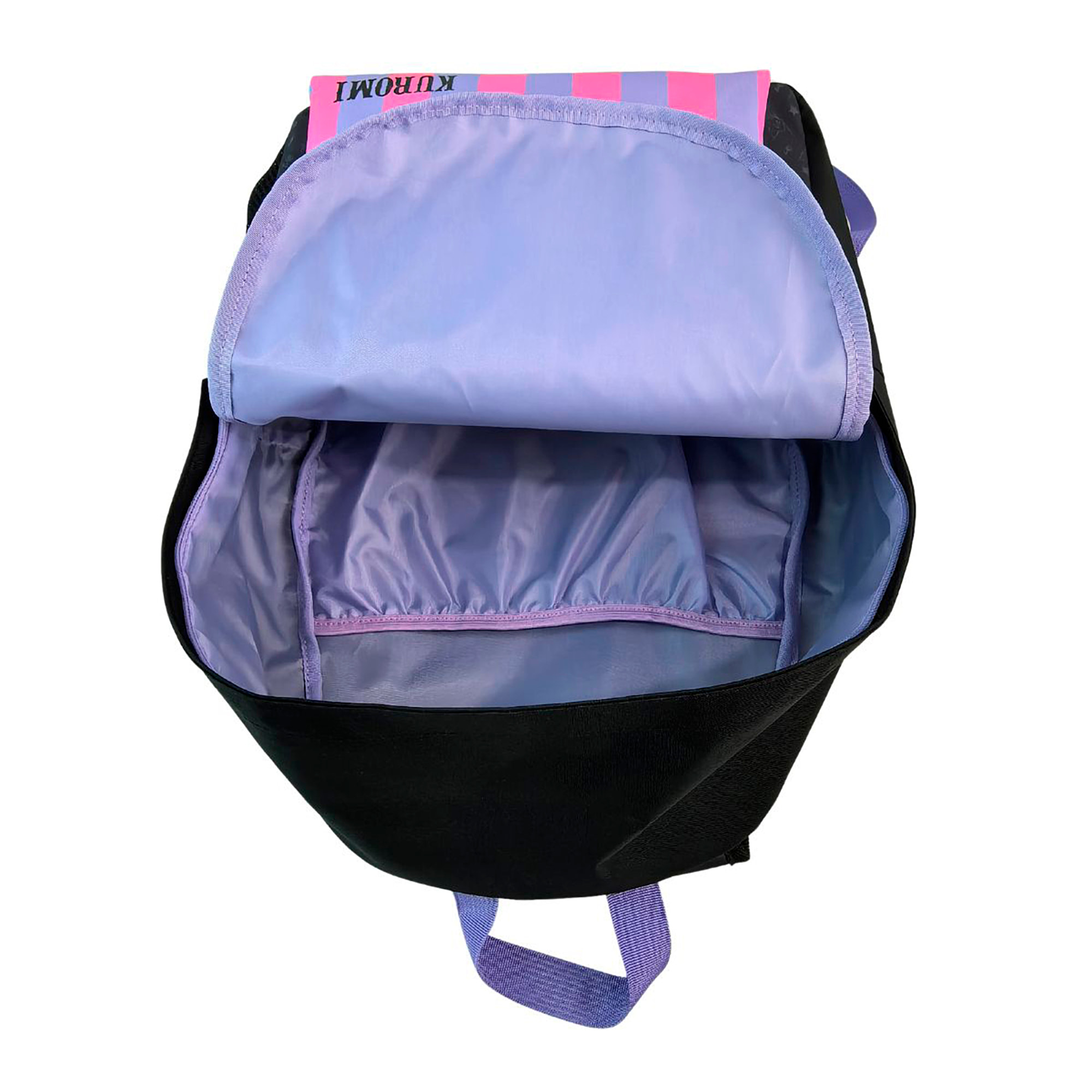 Kuromi Mochila Americano adaptable a carro.