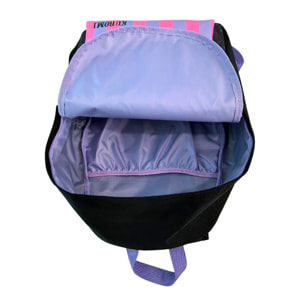 Kuromi Mochila Americano adaptable a carro.