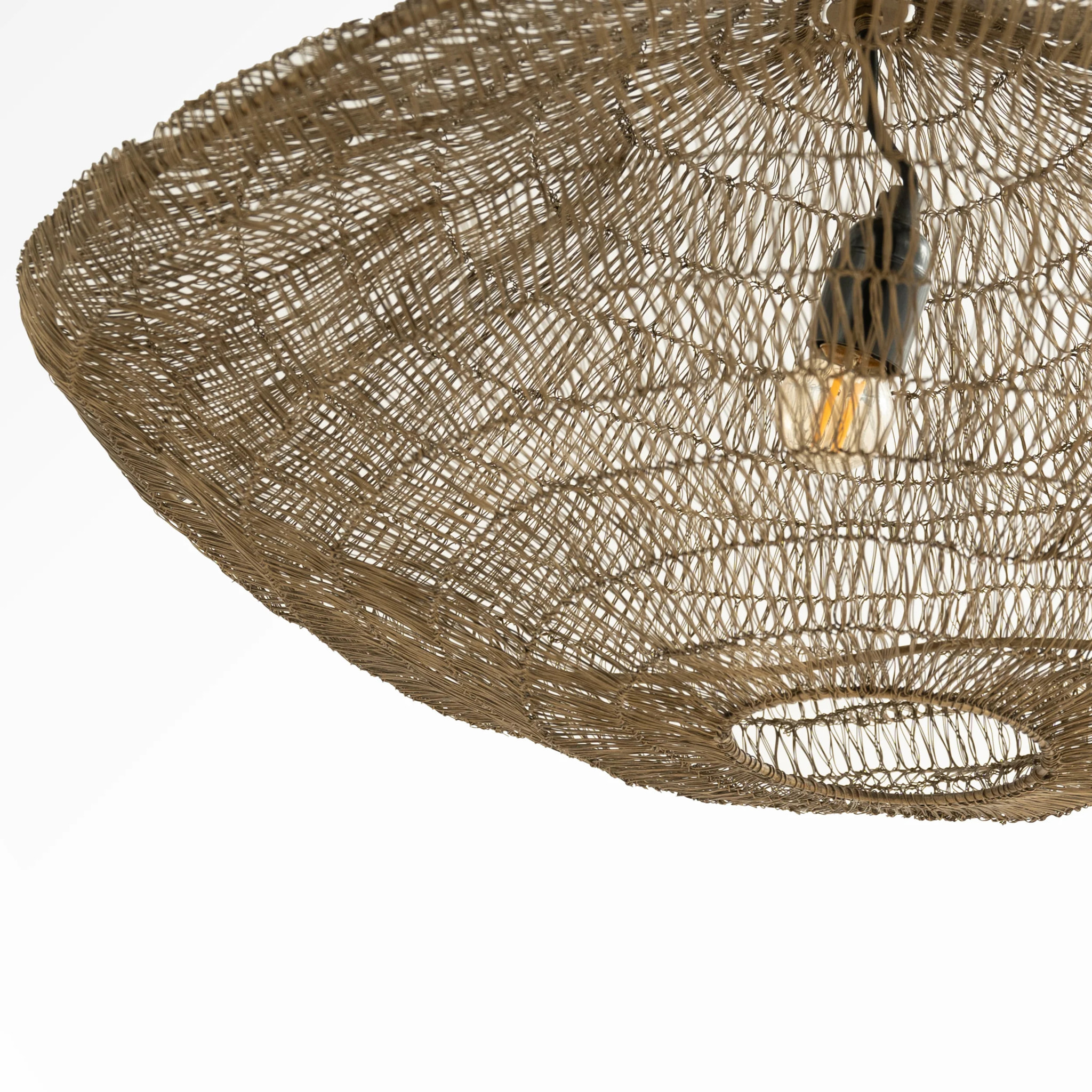 Suspension en métal doré 61 cm - Ramo