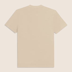 T-shirt in cotone con logo effetto gommato